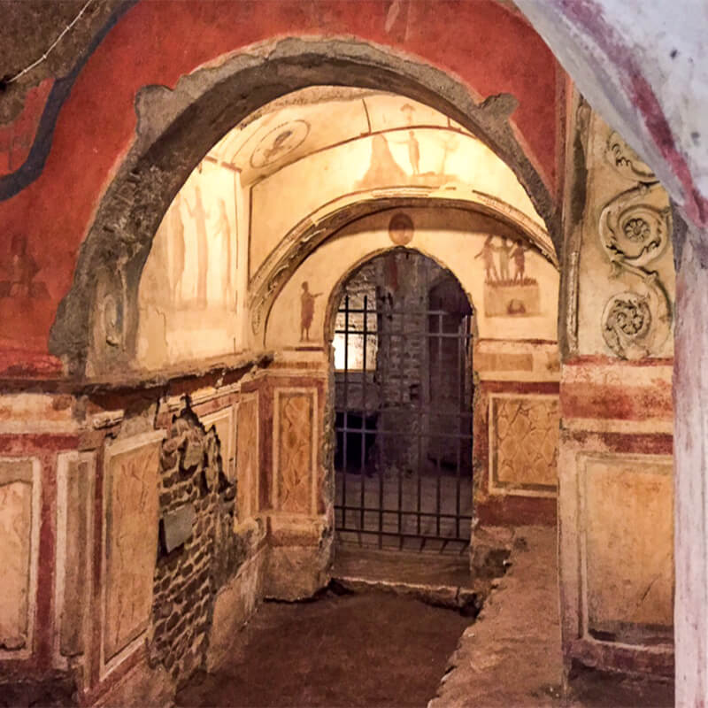 RomaGuideTour - Visite guidate a Roma - Catacombe Priscilla