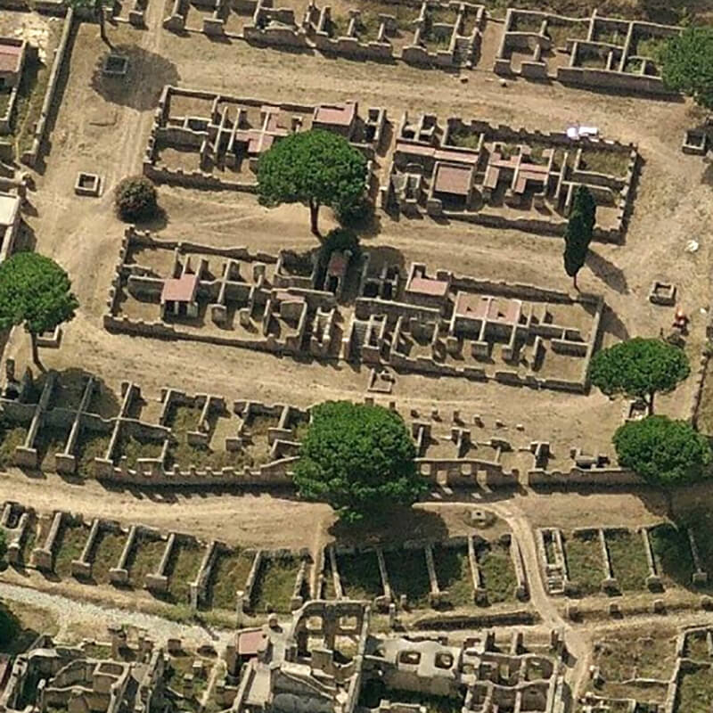 RomaGuideTour - Visite guidate a Roma | Parco Archeologico di Ostia Antica: case a giardino