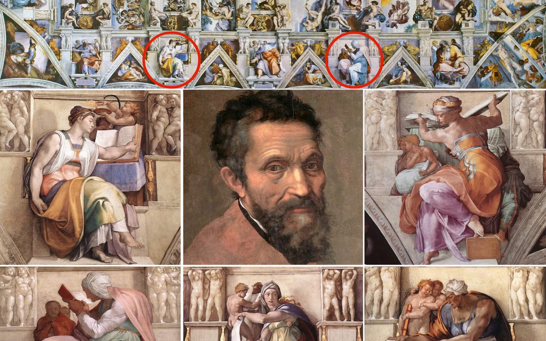Tutti i Maestri degli affreschi della Cappella Sistina in Vaticano