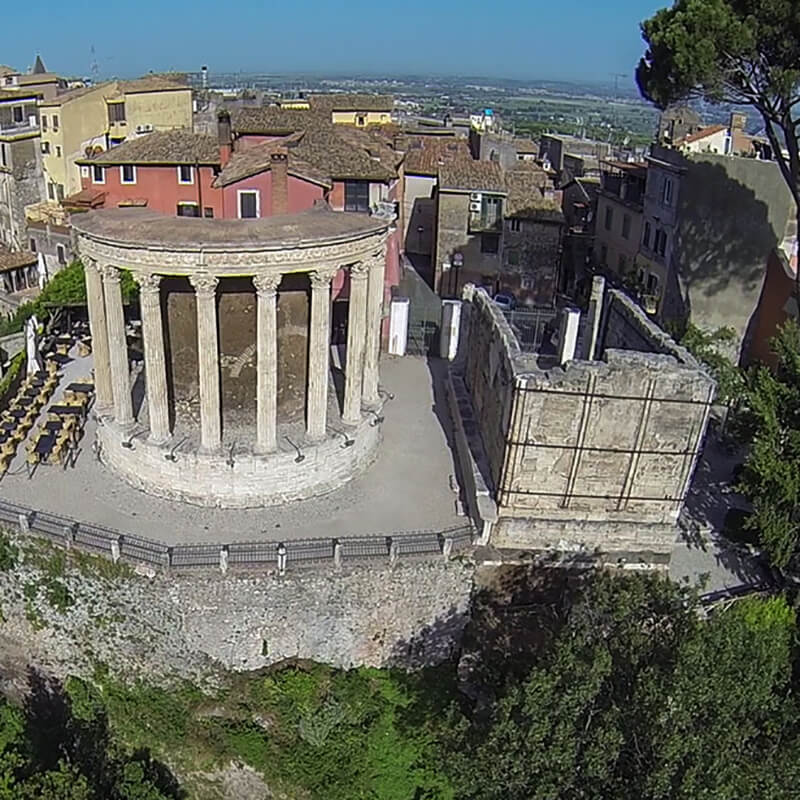 RomaGuideTour - Visite guidate a Roma e provincia | Acropoli di Tivoli: Tempio di Vesta e delle Vestali