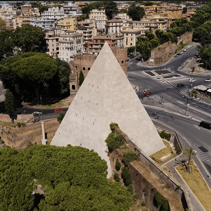 Tour e visite guidate Roma e provincia - 15 tesori Roma antica da non perdere - Piramide Cestia Tour e visite guidate Roma e provincia - 15 tesori Roma antica da non perdere - Piramide Cestia