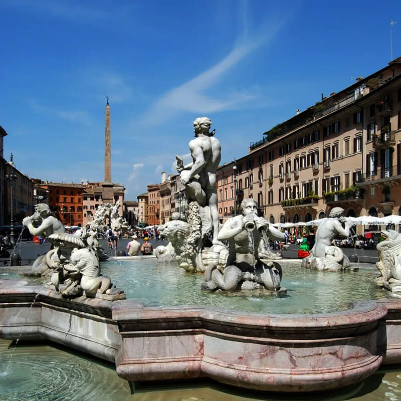 Fontane di Roma: Fontana del Moro | RomaGuideTour - Esperienze, tour e visite guidate a Roma e provincia