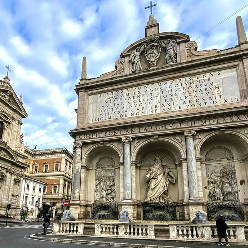 Fontane di Roma: Fontana del Mosè | RomaGuideTour - Esperienze, tour e visite guidate a Roma e provincia
