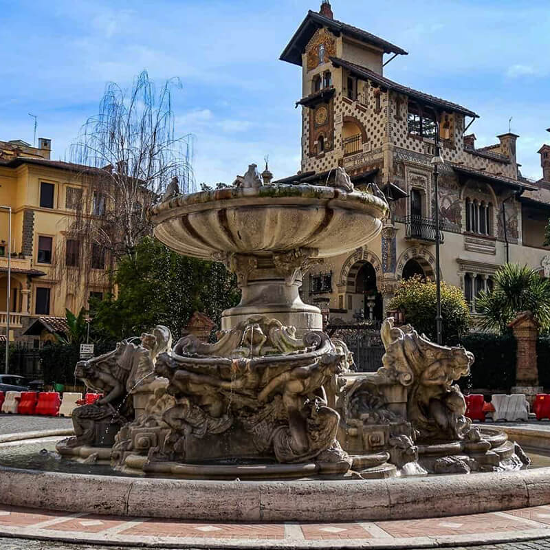 Fontane di Roma: Fontana delle Rane Quartiere Coppedè | RomaGuideTour - Esperienze, tour e visite guidate a Roma e provincia